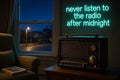Never Listen to the Radio After Midnight | Eerie Fiction Book DungeonWolf Gaming and Ebooks